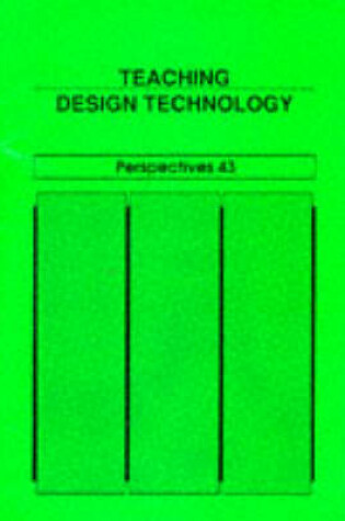 Cover of Teaching Design Technology