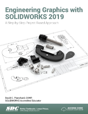 Book cover for Engineering Graphics with SOLIDWORKS 2019