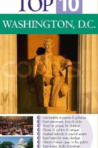 Cover of DK Eyewitness Top 10 Travel Guide: Washington