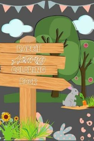 Cover of Rabbit Activity Coloring Book