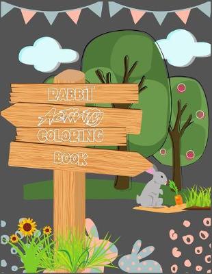 Book cover for Rabbit Activity Coloring Book