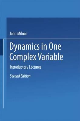 Book cover for Dynamics in One Complex Variable