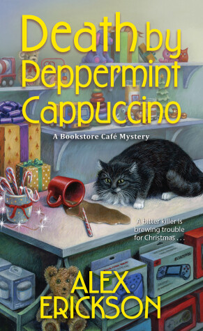 Book cover for Death by Peppermint Cappuccino