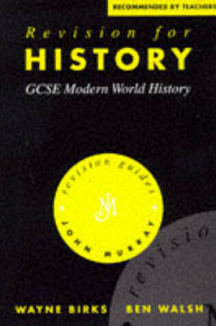 Cover of Revision for History