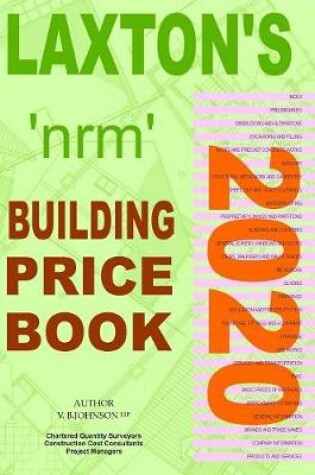 Cover of Laxton's NRM Building Price Book 2020