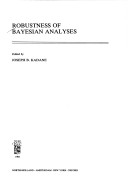 Book cover for Robustness of Bayesian Analyses