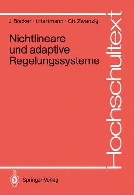 Book cover for Nichtlineare und adaptive Regelungssysteme