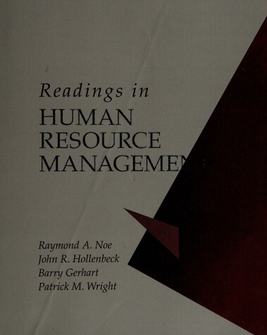 Book cover for Rdgs Human Res Mgt