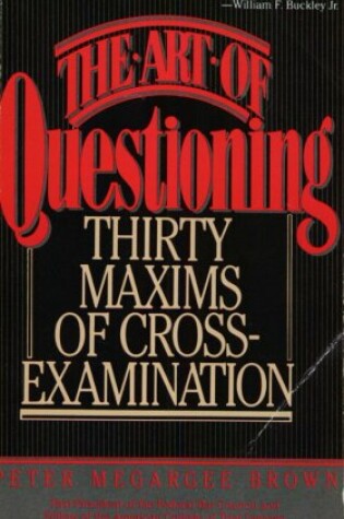 Cover of The Art of Questioning