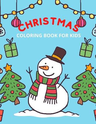 Book cover for Christmas Coloring Book for Kids