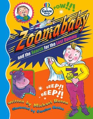 Book cover for Zoomababy and Search for the Lost Dummy Genre Competent stage Comics Book 1