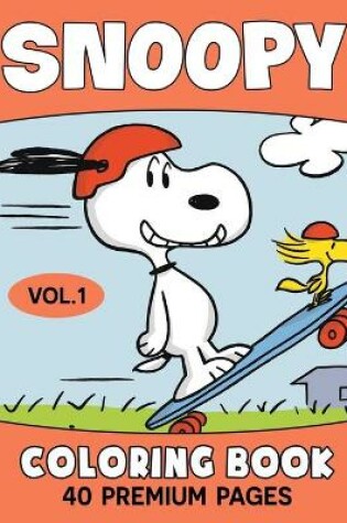 Cover of Snoopy Coloring Book Vol1