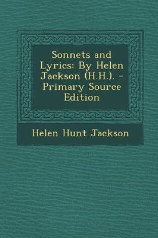 Cover of Sonnets and Lyrics