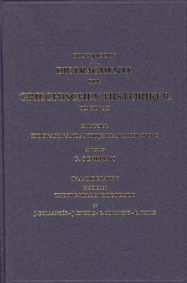 Book cover for IV. Biography and Antiquarian Literature, A. Biography, Fasc. 1. The Pre-Hellenistic Period [Nos. 1000-1013]