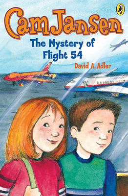 Book cover for CAM Jansen #12 Mystery of Flight 54