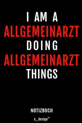 Book cover for Notizbuch für Allgemeinärzte / Allgemeinarzt