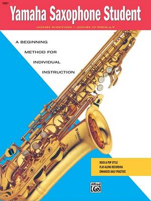 Book cover for Yamaha Saxophone Student