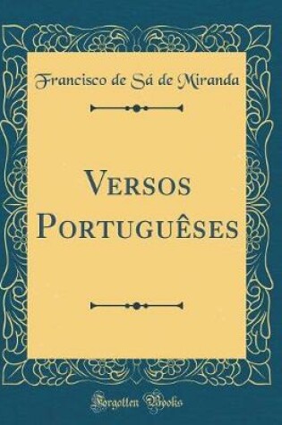 Cover of Versos Portuguèses (Classic Reprint)