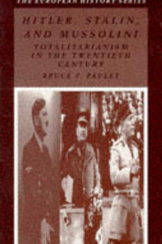 Cover of Hitler, Stalin and Mussolini