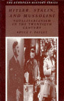 Book cover for Hitler, Stalin and Mussolini