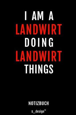 Book cover for Notizbuch für Landwirte / Landwirt / Landwirtin