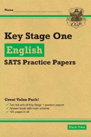 Cover of KS1 English SATS Practice Papers: Pack 2 (for end of year assessments)