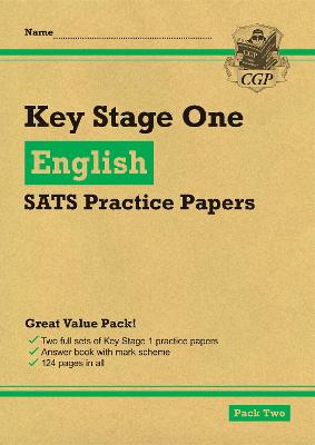 Book cover for KS1 English SATS Practice Papers: Pack 2 (for end of year assessments)