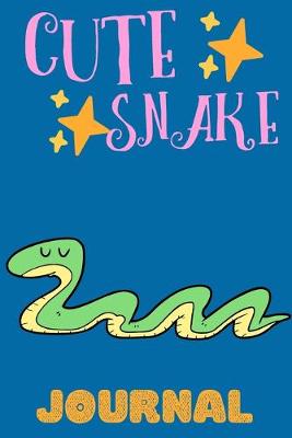 Book cover for Cute Snake Journal
