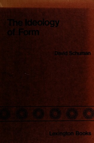 Cover of Ideology of Form