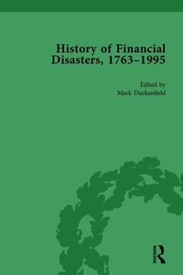 Book cover for The History of Financial Disasters, 1763-1995 Vol 3