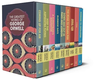 Book cover for The Greatest Works of George Orwell 9 Books Set