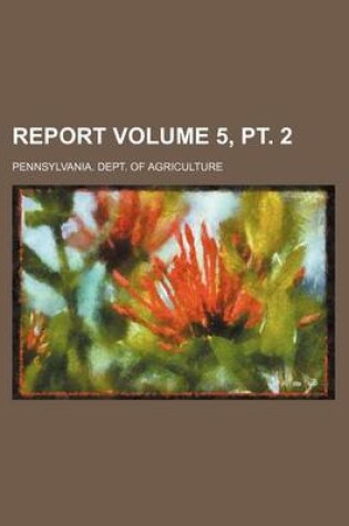 Cover of Report Volume 5, PT. 2