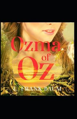 Book cover for Ozma of Oz Lyman Frank Baum illustrated edition