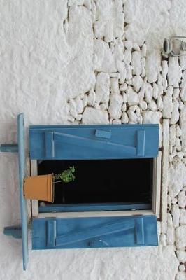 Book cover for Tranquil Whitewashed Walls and Blue Shutters in Greece Journal