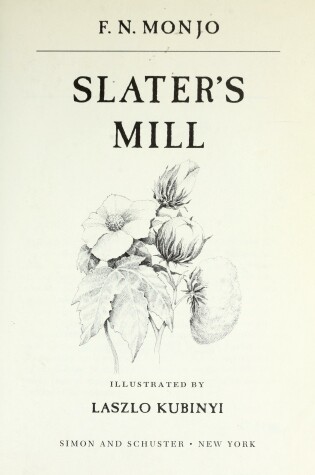 Cover of Slater's Mill