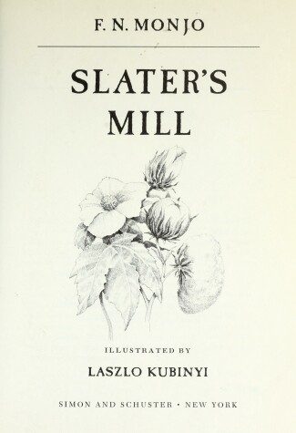 Book cover for Slater's Mill