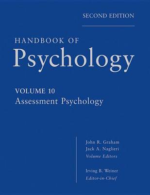 Book cover for Handbook of Psychology, Assessment Psychology