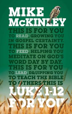 Book cover for Luke 1-12 For You