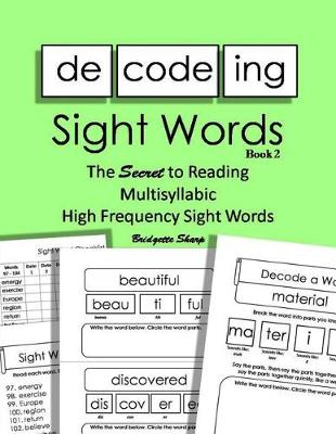 Cover of Decoding Sight Words Book 2