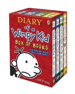 Book cover for Diary of a Wimpy Kid Box of Books