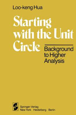 Book cover for Starting with the Unit Circle