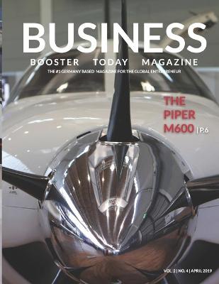 Book cover for Business Booster Today Magazine with Piper M600