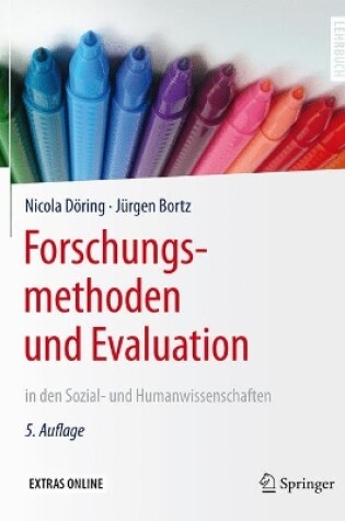 Cover of Forschungsmethoden und Evaluation in den Sozial- und Humanwissenschaften