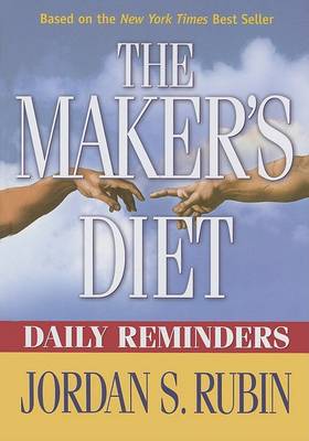 Book cover for Makers Diet Daily Reminders