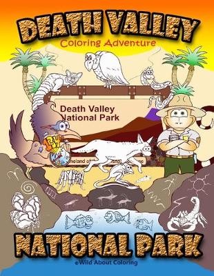 Book cover for Death Valley National Park Coloring Adventure