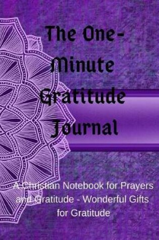 Cover of The One-Minute Gratitude Journal