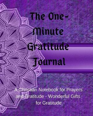 Book cover for The One-Minute Gratitude Journal