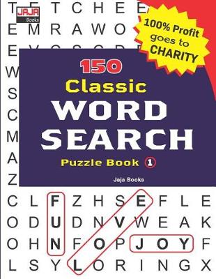 Book cover for 150 Classic WORD SEARCH Puzzle Book