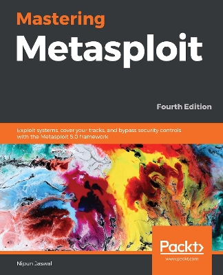 Book cover for Mastering Metasploit