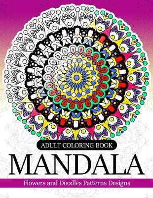 Book cover for Adult coloring Book Mandala